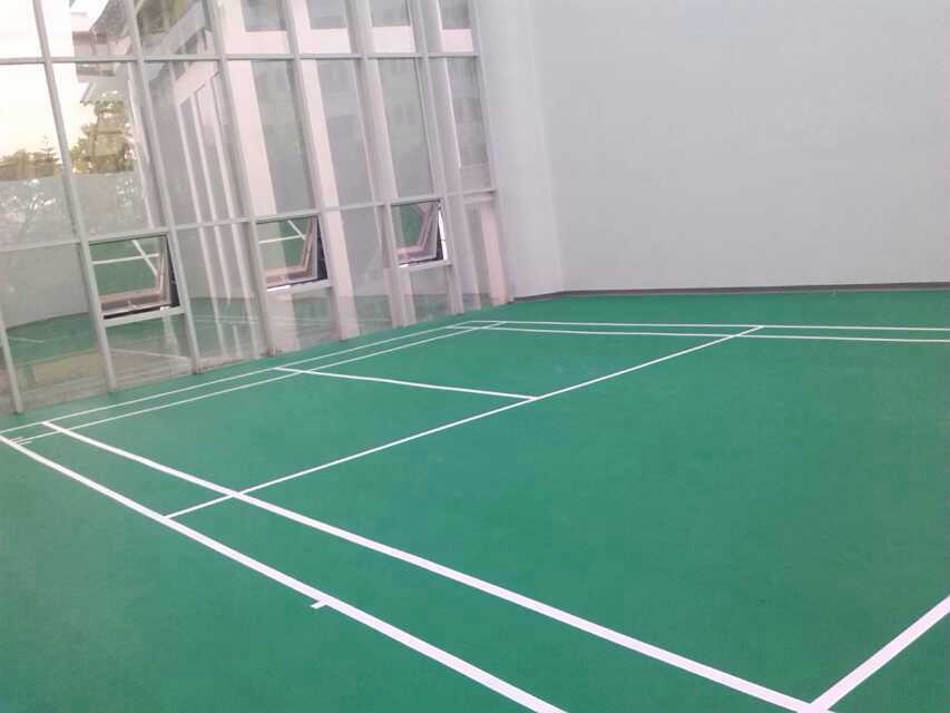 我司利金城環(huán)氧地坪漆及PVC工程順利完工